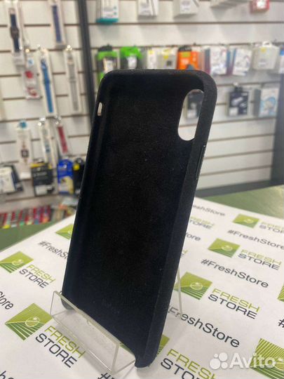 Чехол для iPhone Xs Max Fiber Deppa