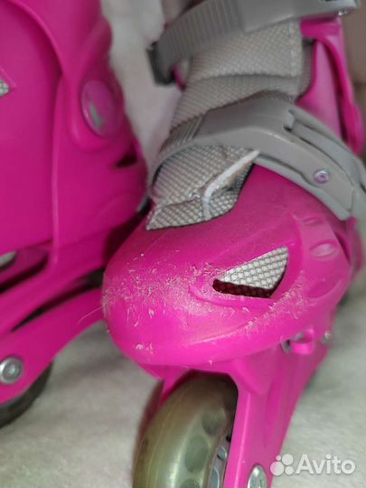 Роликовые коньки детские раздвижные