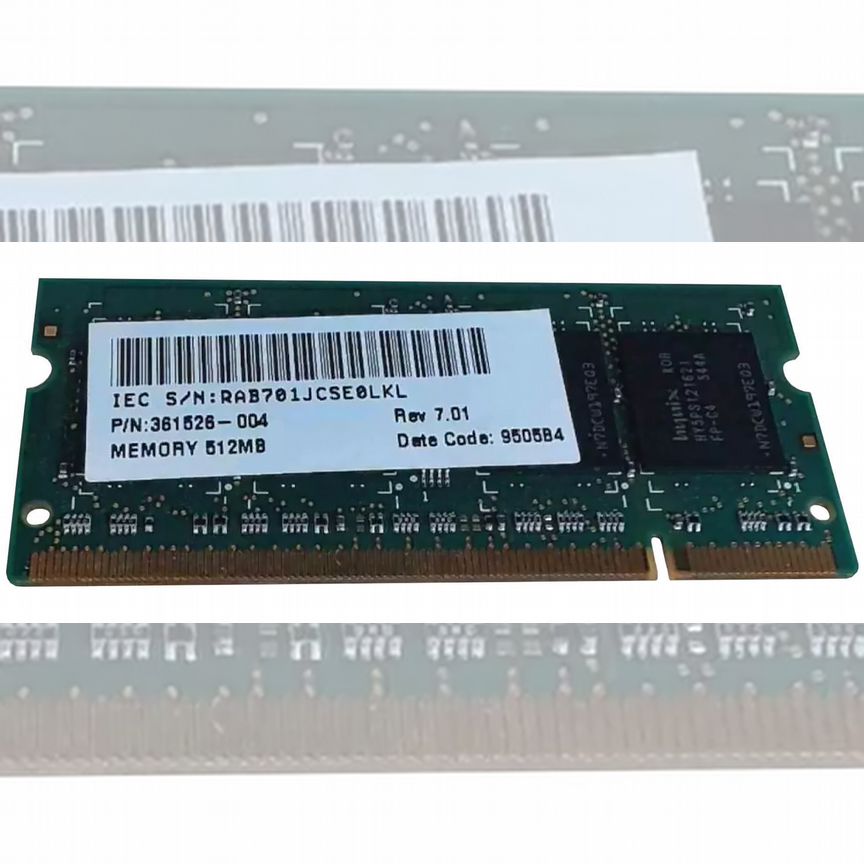 [361526-004] Оперативная Память Hp 512mb 361526-004