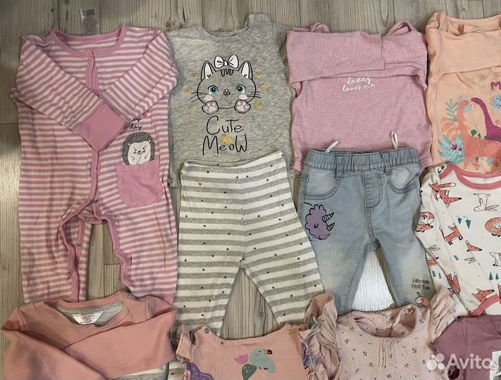 Детская одежда вещи пакетом на девочку
