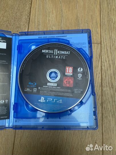 Игры для приставок ps4 Mortal Kombat два диска