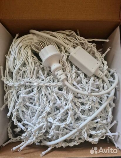 Гирлянда уличная бахрома