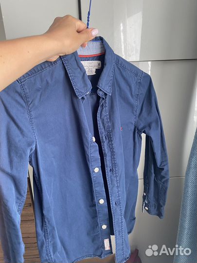 Рубашка школьная 140