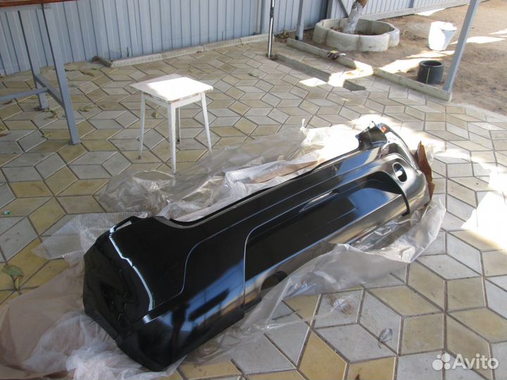 Бампер - HH задний на ренаулт сандеро