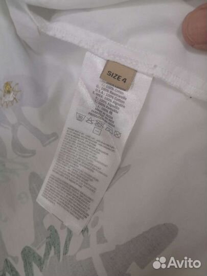 Сорочка, Бренд, 3-5лет Италия Сост новая