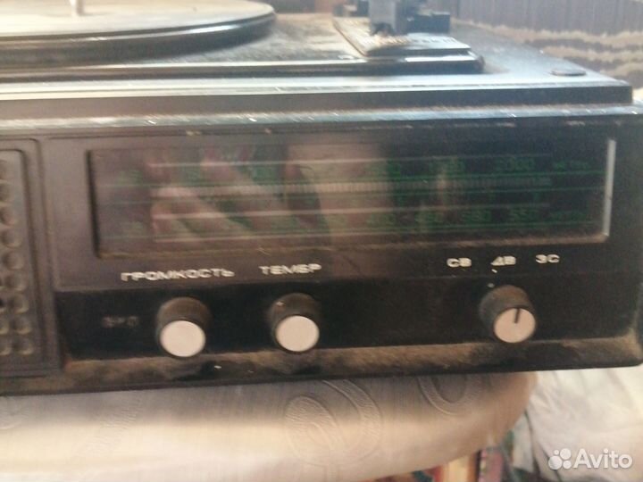 Проигрыватель винила СССР серенада 406