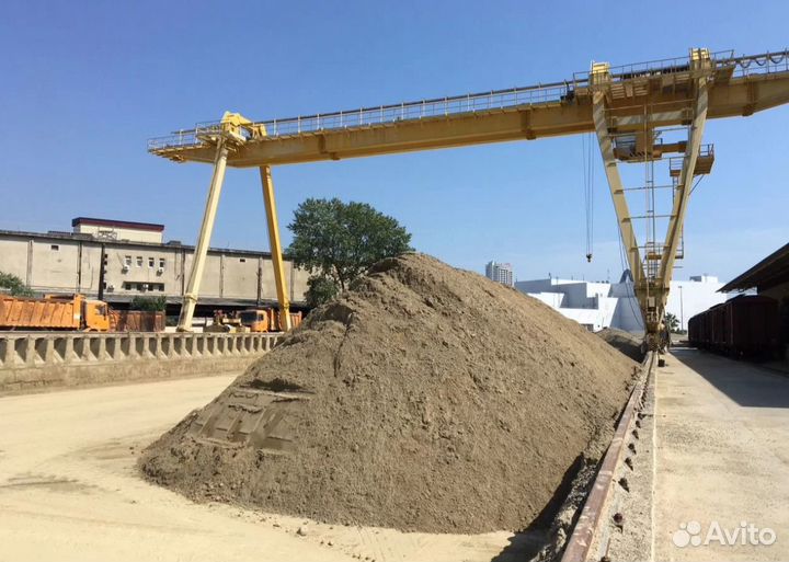 Песок с доставкой, песок карьерный, щебень