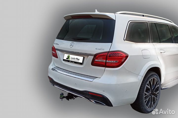 Фаркоп Mercedes M-Class (W164) 2005- квадрат 50*50