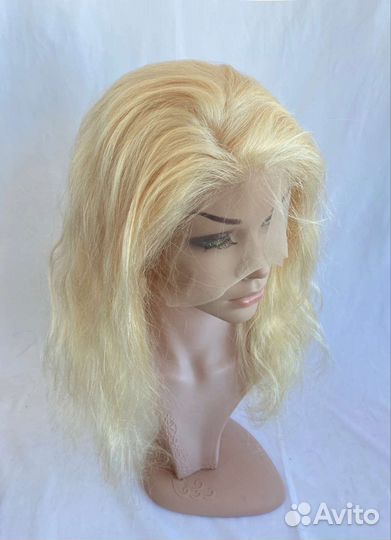Система волос полная сетка новая Натуральная блонд