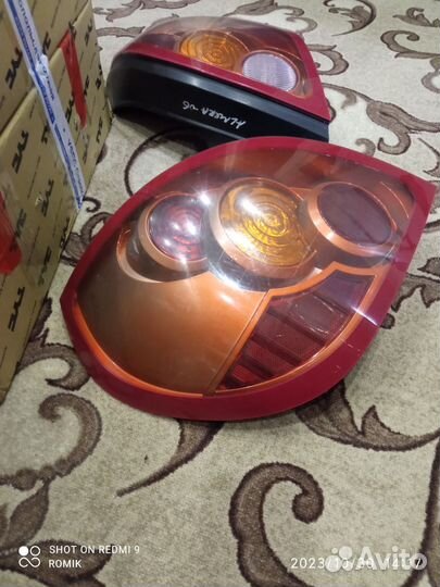 Nissan almera н16 фонари хэтчбек