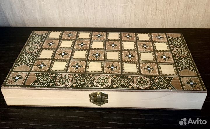 Шахматы-нарды-шашки (3 в 1)