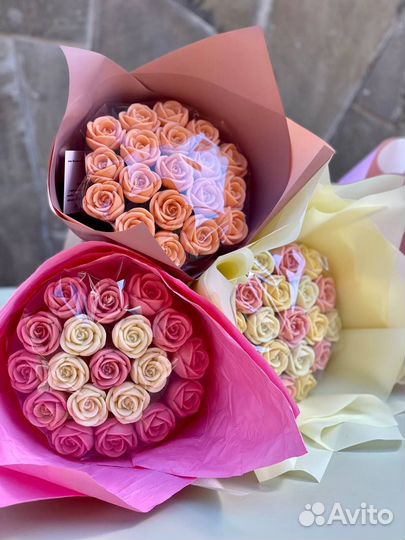 Шоколадные розы