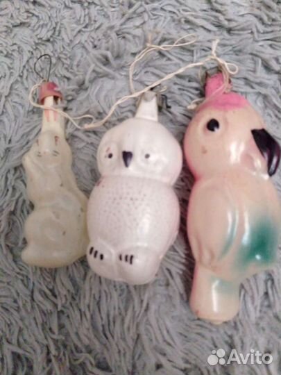 Елочные игрушки СССР