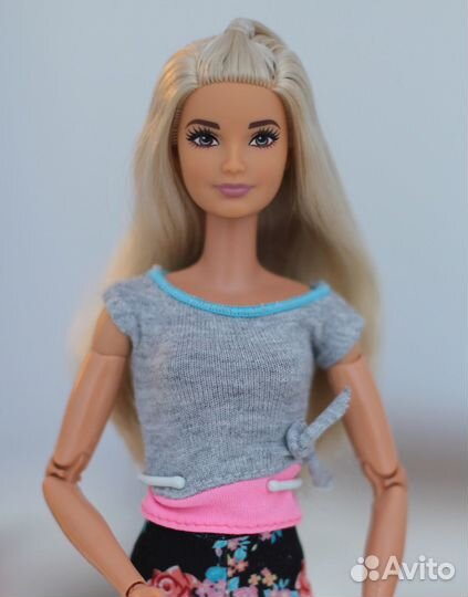 Barbie Fashionistas #63 на теле Made to move
