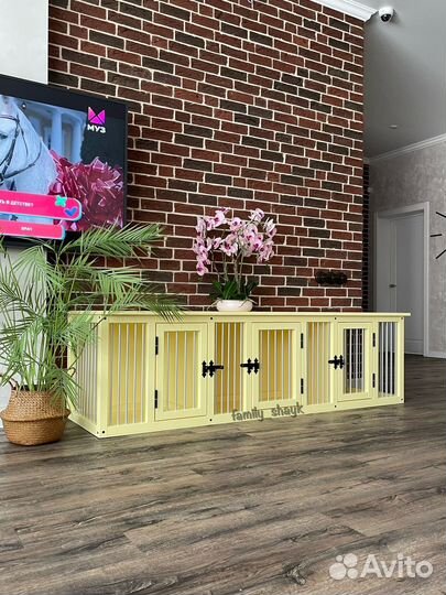 Интерьерные клетки для собак