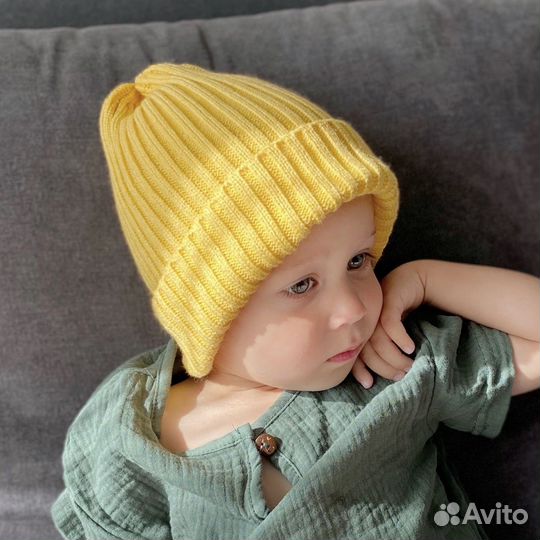 Шапка бини детская