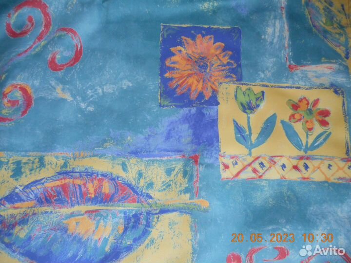 Комплект из двух портьер и тюлевой шторы