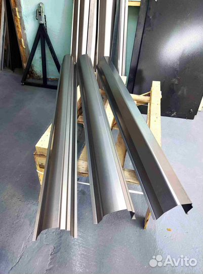 Пороги для Chevrolet Niva 1998-2020 (21236)