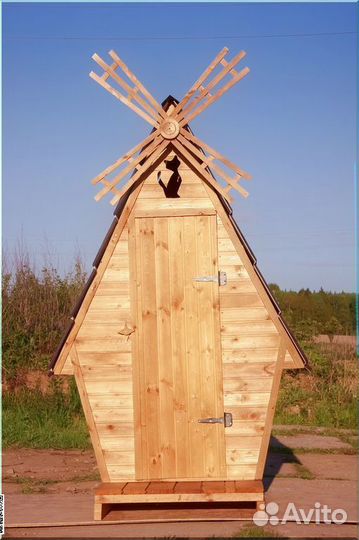 Уличный туалет с установкой TOP231