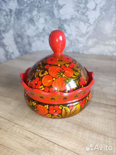 Посуда хохлома