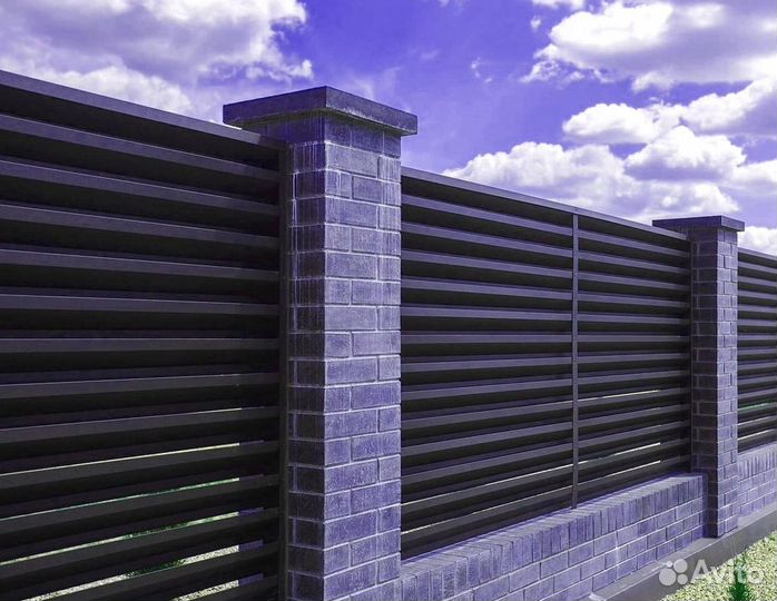 Заборы жалюзи со склада