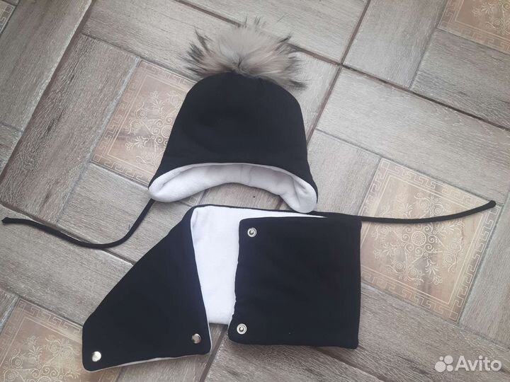 Комплект:шапка и снуд