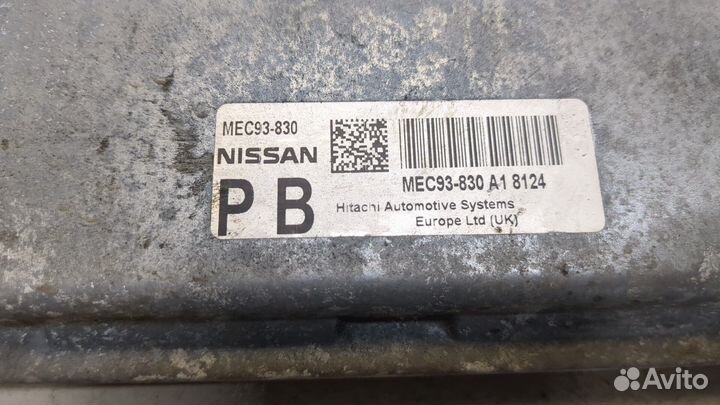 Блок управления двигателем Nissan Note E11, 2008