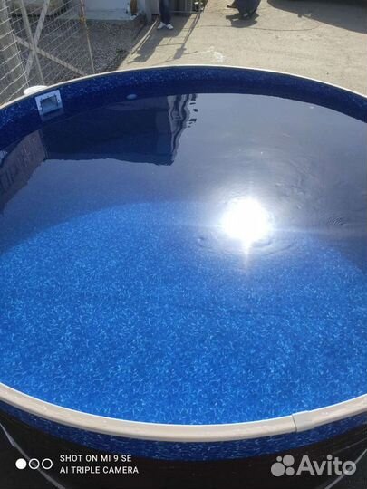 Бассейн морозостойкий Лагуна 1.5м,1.25м, Монтаж