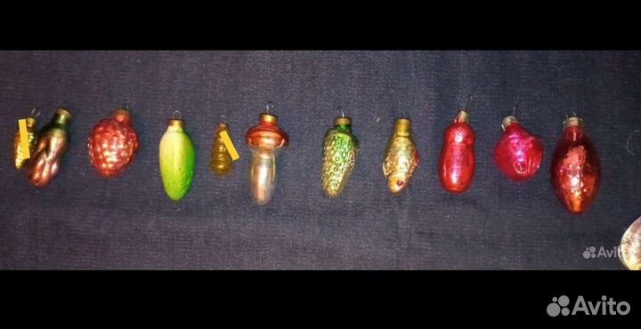 Елочные игрушки советские СССР