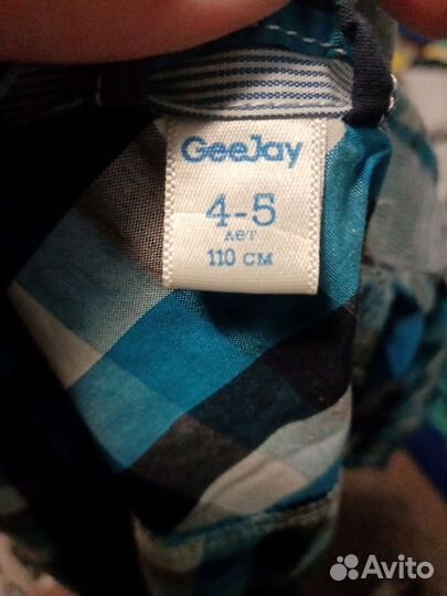 Рубашки для мальчика с 3 до 7 лет