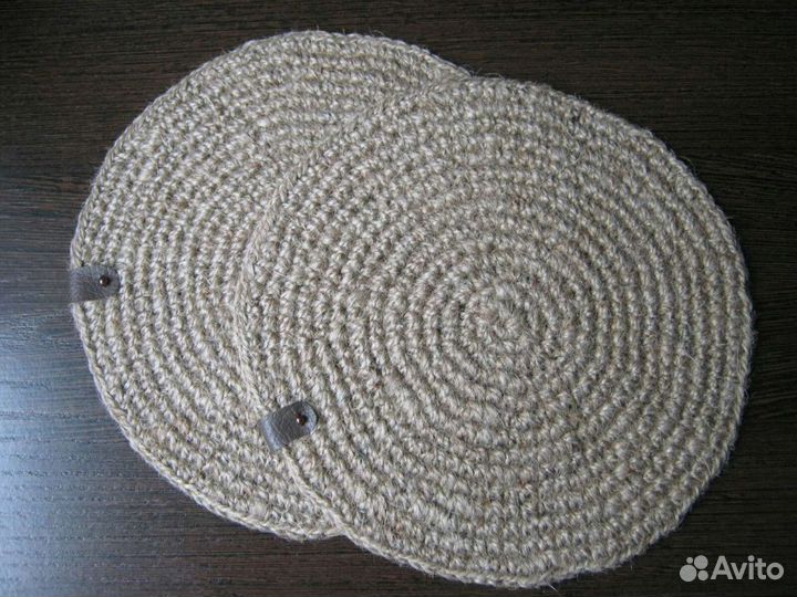 Салфетки сервировочные из джута