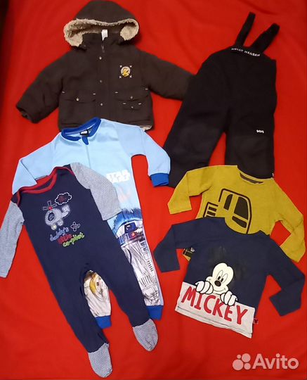 Вещи на мальчика на возраст 12-24 месяцев