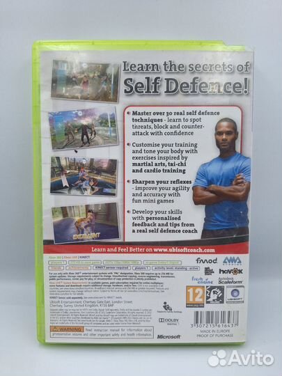 My Self Defence Coach xbox 360 (б/у, англ.)