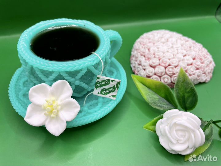 Мыло ручной работы чашка