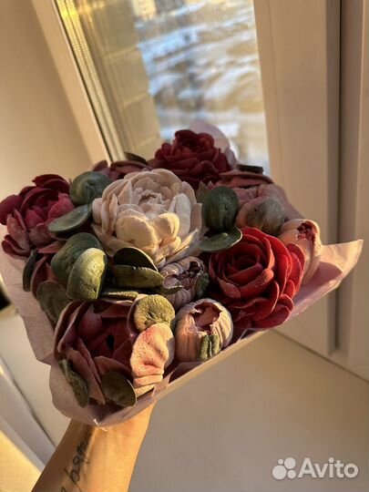 Зефирные цветы