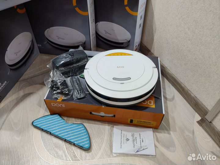 Робот пылесос Новый моющий wi-fi doni полноценный