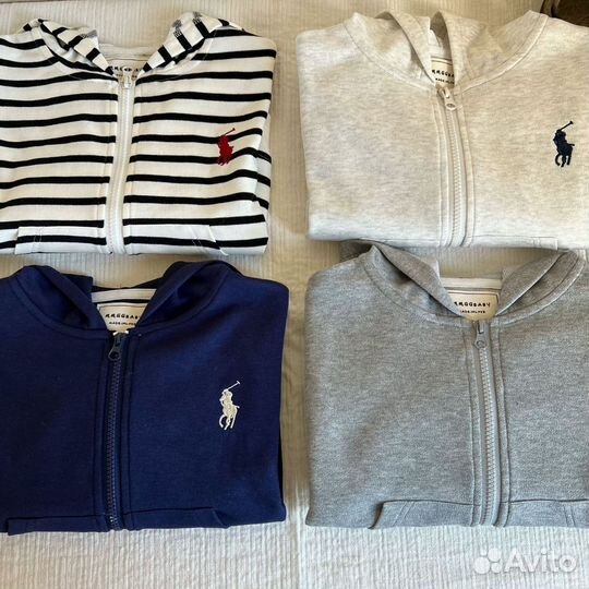Кофты детские на молнии 110 130
