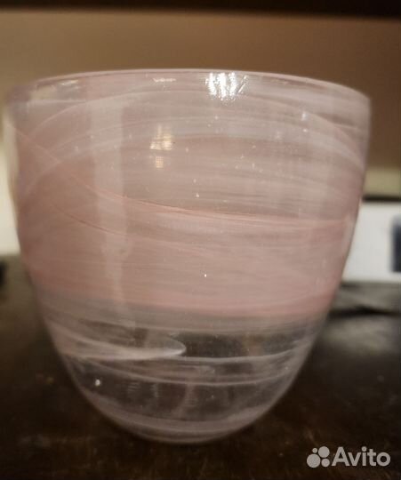 Горшок стеклянный