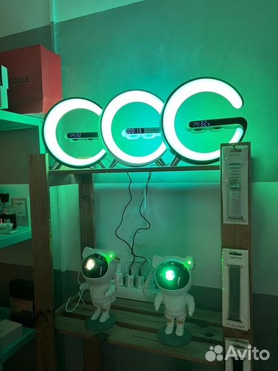 Умная лампа google с зарядкой magsafe и колонкой