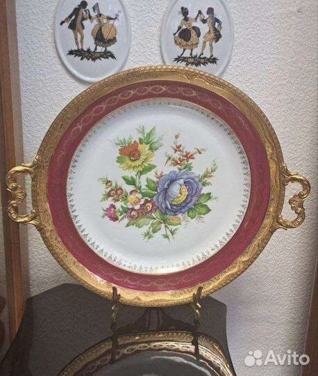 Блюдо фарфор