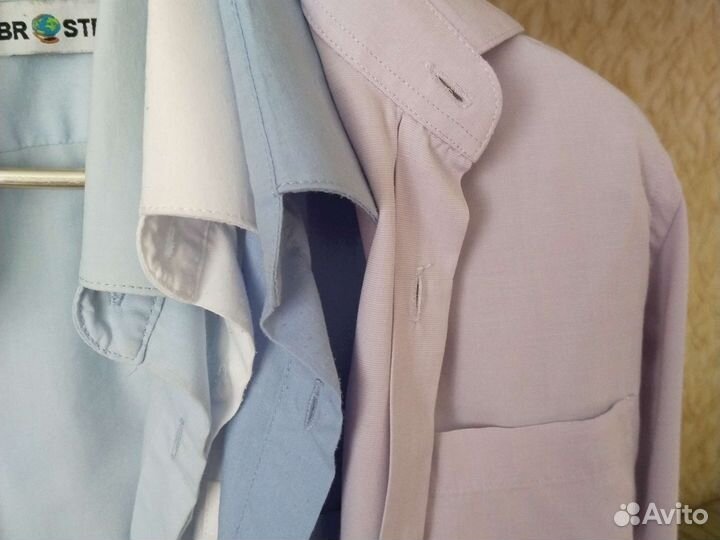 Рубашки на мальчика 134- 140