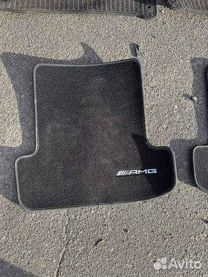 Коврики ворсовые в машину AMG