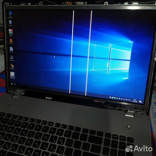 Матрица 17.3 40pin толстая с дефектом