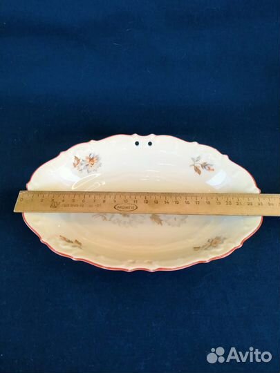 Овальное блюдо/сухарница Германия