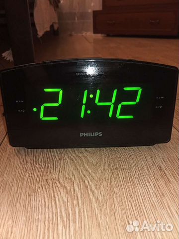 Philips часы-будильник