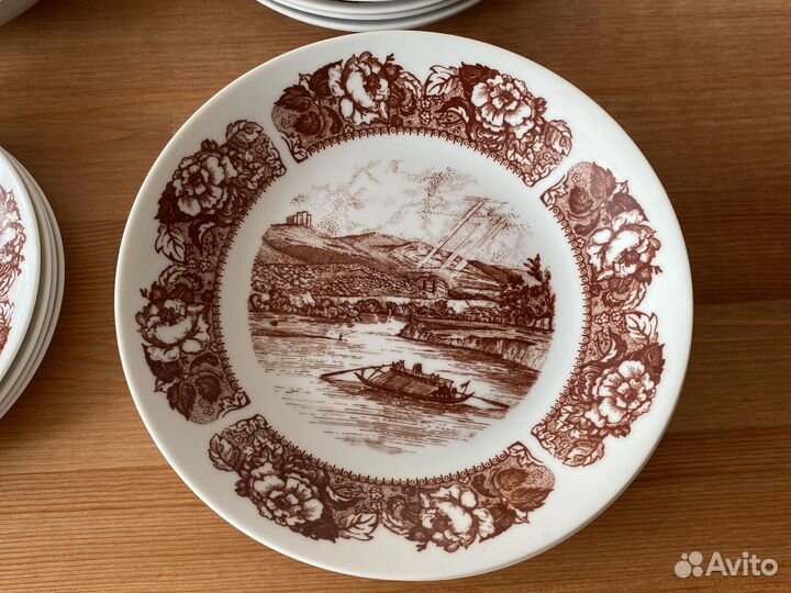 Набор тарелок Чехословакия винтаж