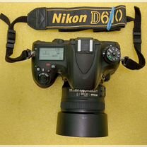 Nikon D610 body, счётчик 8.900 кадров