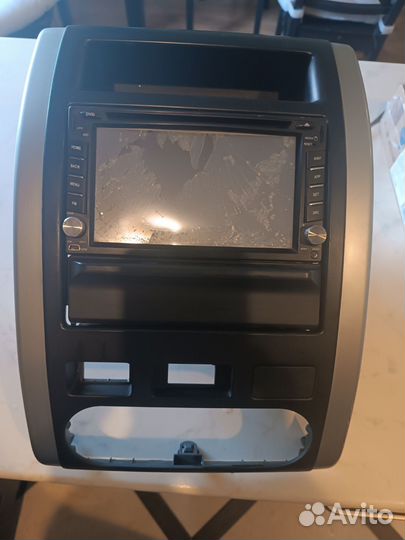 Магнитола на Х трейл т 31. Рамка