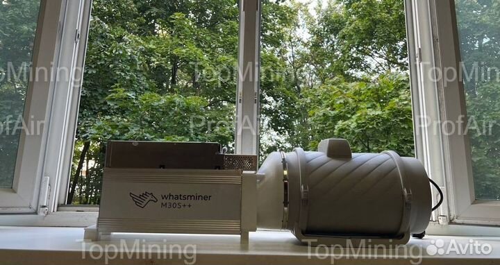 Фланец для асика Whatsminer