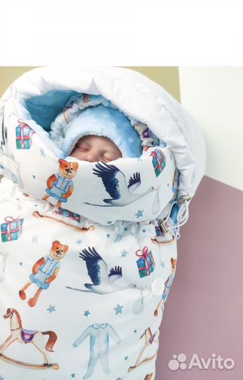 Конверт на выписку для мальчика